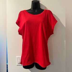 Sandro Paris Red Telle T-Shirt Sz. 1 *EUC* MSRP: $105+tax